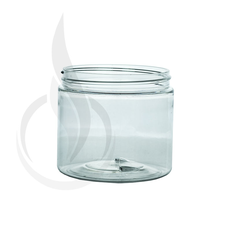 16oz PET SS Jar - Clear - 89-400 (Tray Packs)